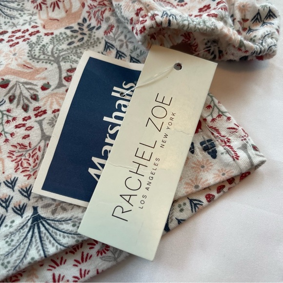 3T Rachel Zoe Toddler Girl Knit Top Long-Sleeves Fox and Trees print NWT - Picture 3 of 8